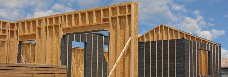 construction d'une maison en bois